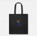 Abstract Design Black Tote Bag